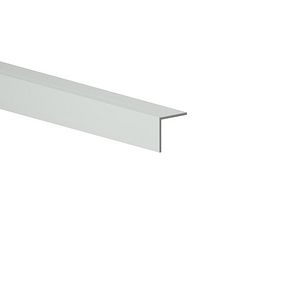 CORNIER PVC ALB 10X10MM 2.50M