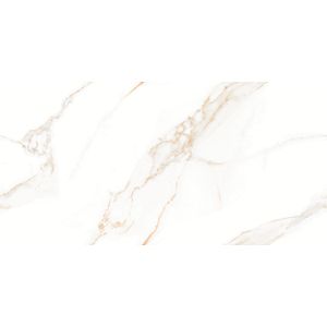 Gresie interior/exterior Royal Statuario, alb, portelanata, 120 x 60 cm, suprafata 1.44 mp/cutie, PEI 3