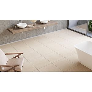 Gresie interior/exterior Walk Sand, bej, portelanata, 60 x 60 cm, 1.44 mp/cutie, PEI 4