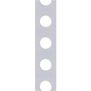 Banda montaj perforata DMX 43451, 12 x 0.7 mm, otel, 3 m