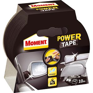 Banda auto-adeziva Moment Power Tape, 1 mm x 50 m, negru