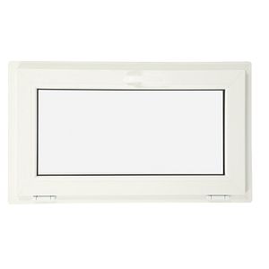 Fereastra termopan FENSTERWELT, PVC, 4 camere, 96 x 56 cm, deschidere oscilanta in jos, alb