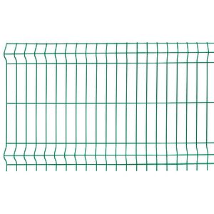 Panou gard vopsit verde, PVC, 63 x 195.4 cm  Blooma