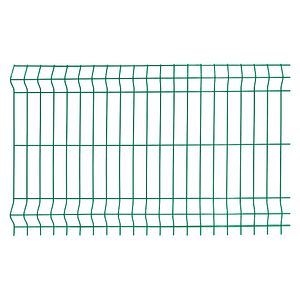 Panou gard vopsit verde, PVC, 123 x 195.4 cm  Blooma