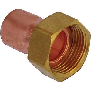 Racord semiolandez, alama, dimensiune 22 mm x 3/4, filet, interior