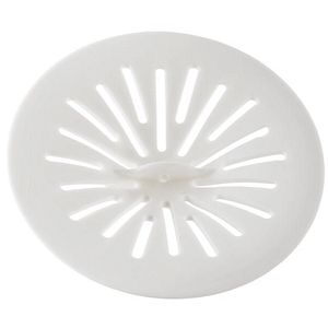 Filtru universal pentru par WIRQUIN Catchy 30724769, silicon, D 110mm, alb