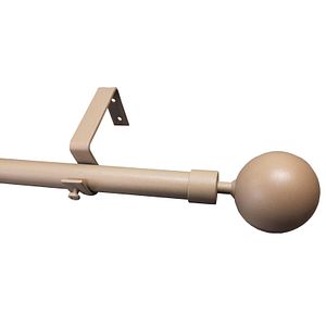 Set galerie simpla cu bila, cuart, aluminiu, 150 cm x 16 mm  Ridorail