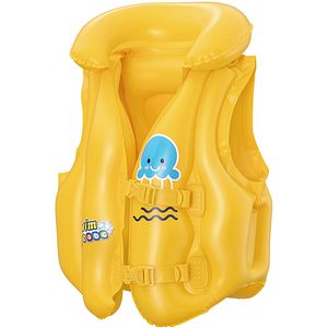 Vesta de inot gonflabila pentru copii BESTWAY, 51x46 cm, 3-6 ani, galben