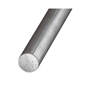 Bara plina rotunda, otel lacuit, 6mm, 1m