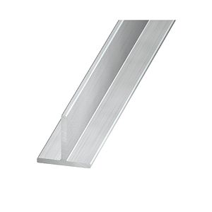 Profil T brut, aluminiu, 20 x 20mm, 2m
