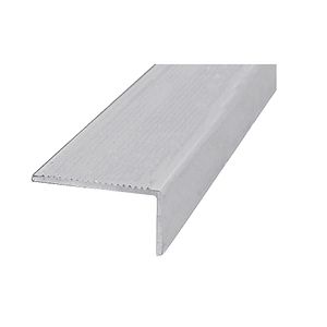 Protectie treapta aluminiu brut, 40 x 14mm, 2m
