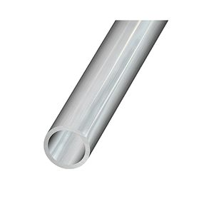 Teava rotunda aluminiu, brut, 8 x 1mm 1m