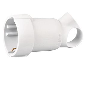 Priza mobila helium LEGRAND, 16A, 2 P+T, ABS, alb