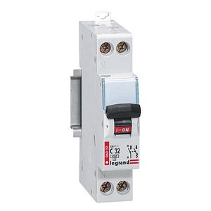 Disjunctor faza + nul 32A Legrand, 4.5 kA, 230 - 400 V 