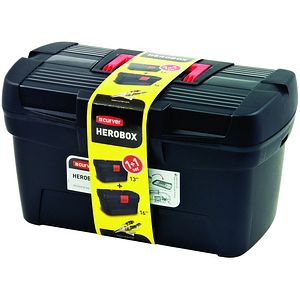 Set cutii scule CURVER Herobox, negru