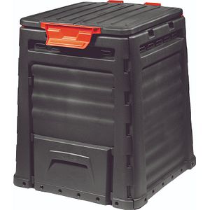 Compostor gradina Keter Eco, 320 l, 65 x 65 x 75 cm, negru