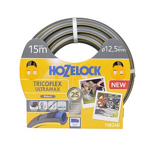 Furtun de gradina Hozelock, lungime 15 m, diametru 12,5 mm (racord 1/2)