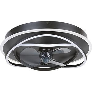 Plafoniera EGLO Namori, 4x9W, 4400lm, 50cm, negru