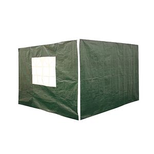 Perete pavilion Blooma Suhali, polietilena, 295 x 194 cm, verde