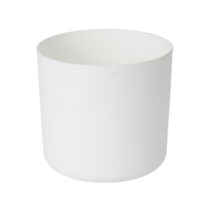 Ghiveci flori GOODHOME, plastic, D 17.6 cm, alb