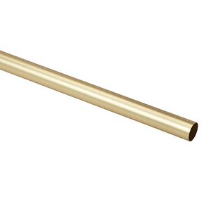 Galerie metal, 150 cm, diametru 19 mm, alama GoodHome Elasa