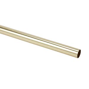 Galerie metal, 250 cm, diametru 19 mm, auriu GoodHome Elasa