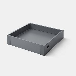 Front usa GOODHOME Soto, aluminiu, 45.5 x 10.5 x 1.3 cm, gri