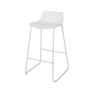 Scaun bar, alb, metal, 84.5 x 40 cm GoodHome Karkalla