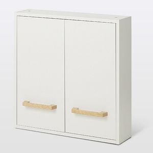 Dulap baie GoodHome Ladoga, suspendat, 60 x 15 x 60 cm, alb
