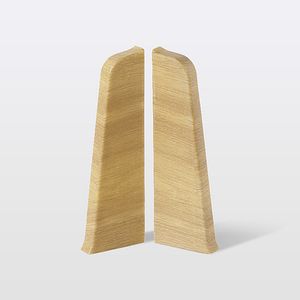 Coltar plinta GOODHOME Decor TBC, PVC, 7.5 x 2.4 cm, 2 bucati, gri