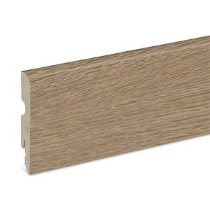 Plinta parchet GOODHOME, MDF, 220 x 8 x 1.3 cm, natur