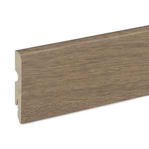 Plinta parchet GOODHOME, MDF, 220 x 8 x 1.3 cm, natur
