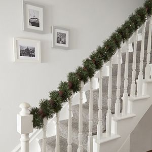 Ghirlanda luminoasa, 50 led-uri, 5.94 m, iluminare alb cald