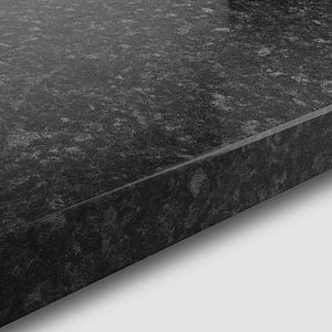 Blat bucatarie GOODHOME Kabsa, 300x62 cm, negru