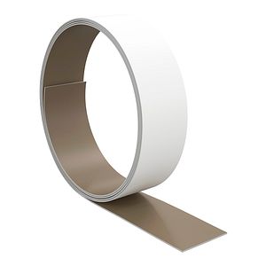 Cant pentru blat, alb mat, 300 x 4.2 cm x 1 mm, ABS GoodHome Berberis