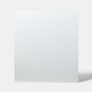 Panou antistropi GOODHOME, sticla, 90 x 80 cm, alb