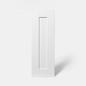 Front usa GOODHOME Alpinia, MDF, 24.7 x 71.5 x 1.8 cm, alb