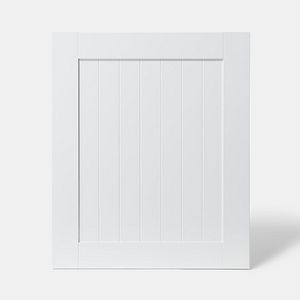 Front usa GOODHOME Alpinia, MDF, 59.7 x 71.5 x 1.8 cm, alb mat