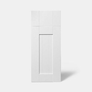 Front usa GOODHOME Alpinia, MDF, 29.7 x 71.5 x 1.8 cm, alb