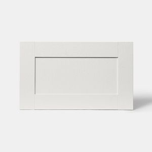 Front usa GOODHOME Alpinia, MDF, 59.7 x 35.6 x 1.8 cm, alb