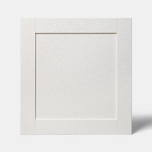 Front usa GOODHOME Alpinia, MDF, 59.7 x 62.6 cm, ivory mat