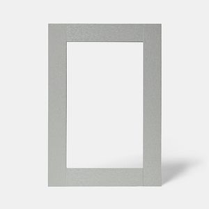 Front usa GOODHOME Alpinia, MDF, sticla, 49.7 x 71.5 x 1.8 cm, gri