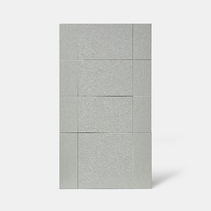 Front usa GOODHOME Alpinia, PAL, 39.7 x 71.5 x 1.8 cm, gri