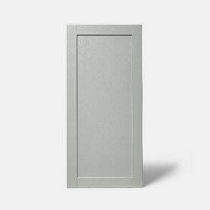 Front usa GOODHOME Alpinia, MDF, 59.7 x 128.7 x 1.8 cm, gri