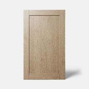 Front usa GOODHOME Alpinia, MDF, 59.7 x 100.1 x 1.8 cm, maro