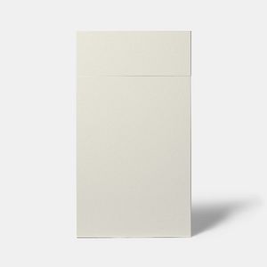Front usa, sertar GOODHOME Stevia, MDF, 39.7 x 71.5 x 1.8 cm, crem