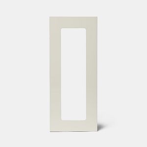 Front usa GOODHOME Stevia, sticla, 29.7 x 71.5 x 1.8 cm, Crem