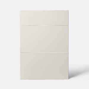 Front usa GOODHOME Stevia, 3 sertare, MDF, 49.7 x 71.5 x 1.8 cm, crem