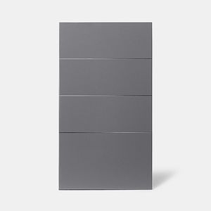 Front usa GOODHOME Stevia, MDF, 39.7 x 71.5 x 1.8 cm, gri antracit