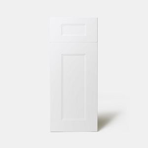 Front usa GOODHOME Artemisia, MDF, 29.7 x 71.5 x 1.8 cm, alb